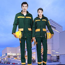 拼色時(shí)尚加厚防寒防靜電棉服01MF-4