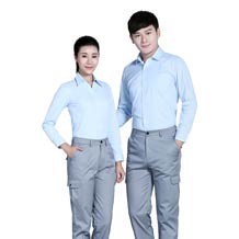 職場(chǎng)經(jīng)典滌棉長(zhǎng)袖襯衫ZL024