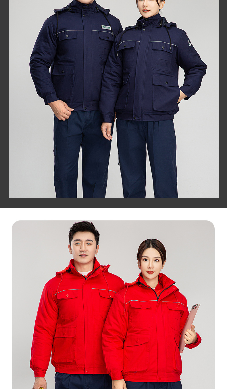 8899純棉防靜電夾克活棉棉衣