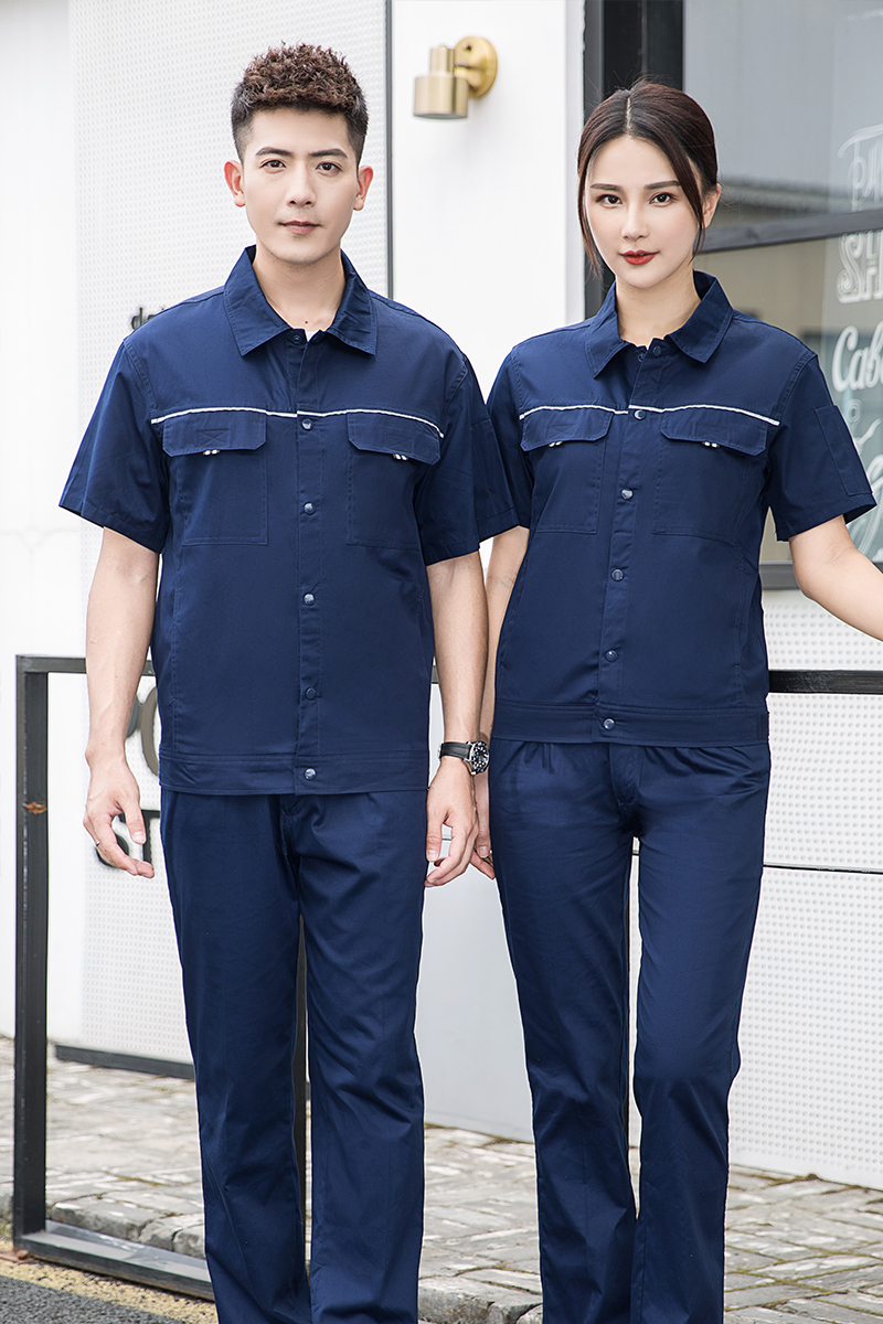 夏季純棉工作服902