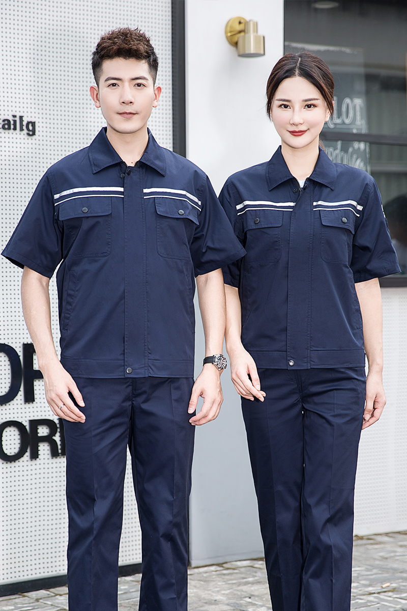 夏季防靜電工作服6012